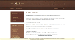 Desktop Screenshot of firma-aris.pl